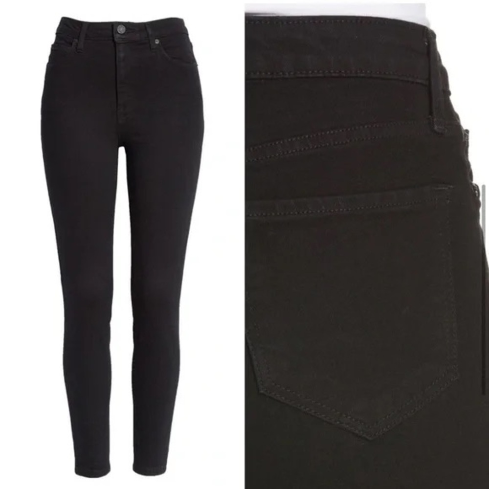 NWT Joie Vencel Black High Rise Skinny Jean - 24
